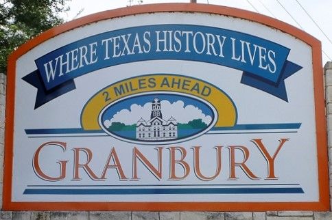 Granbury sign